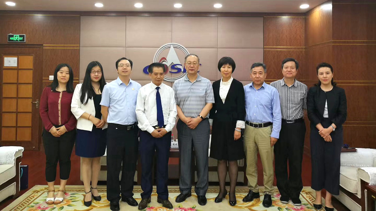 中国航天科工集团有限公司党组成员、副总经理魏毅寅会见AGIN国际厅大会执行主席何绪明